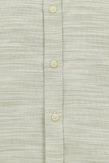 Açık Bej Uzun Kol Slim Fit Dar Kesim Desenli Pamuk Şantuk Gömlek