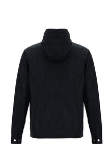 Koyu Lacivert Kapüşonlu Mevsimlik Spor Mont