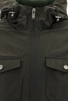 Orta Haki Kapüşonlu Mevsimlik Spor Mont