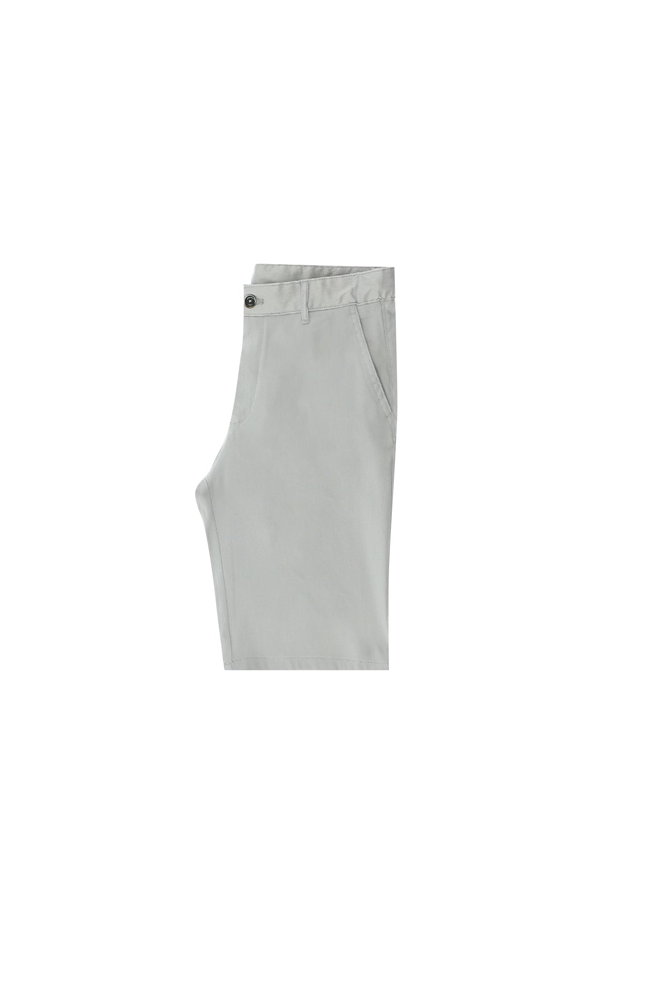 Orta Gri Regular Fit Bermuda Keten Şort