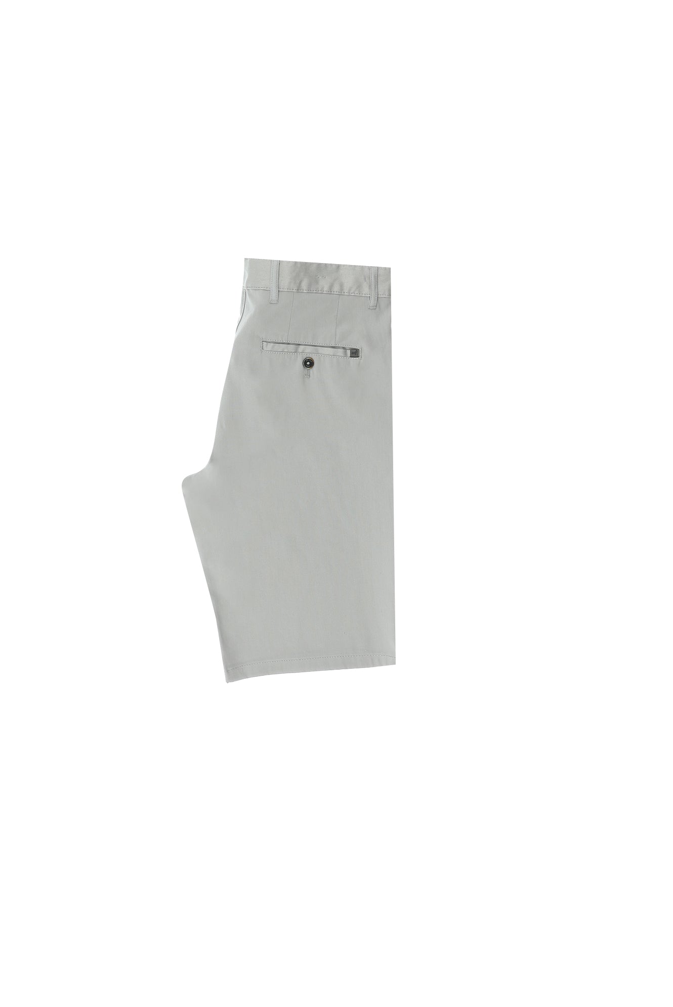 Orta Gri Regular Fit Bermuda Keten Şort