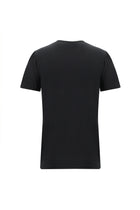 Siyah Bisiklet Yaka Slim Fit Dar Kesim T-shirt