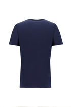 Siyah Lacivert Bisiklet Yaka Slim Fit Dar Kesim T-shirt