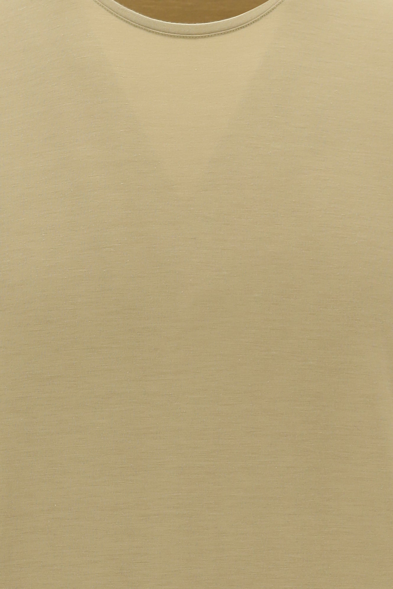 Orta Kahve Bisiklet Yaka Slim Fit Dar Kesim T-shirt