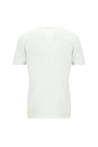 Beyaz Bisiklet Yaka Slim Fit Dar Kesim T-shirt