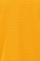 Açık Turuncu Bisiklet Yaka Slim Fit Dar Kesim Desenli Merserize Pamuk T-shirt