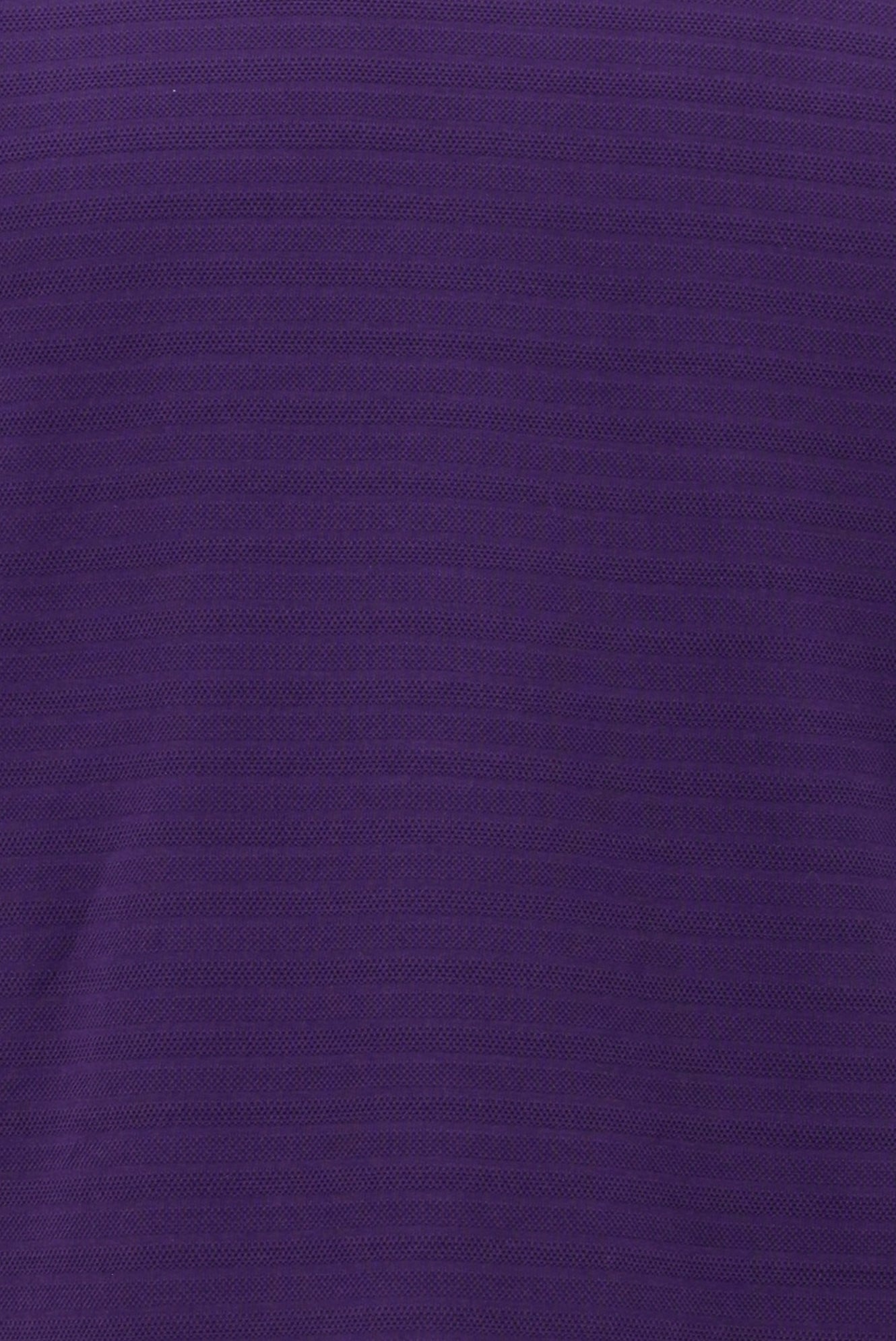 Koyu Mor Bisiklet Yaka Slim Fit Dar Kesim Desenli Merserize Pamuk T-shirt