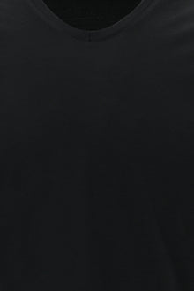 Siyah V Yaka Slim Fit Dar Kesim T-shirt-Abdullah Ki??l?