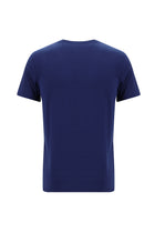 Orta Lacivert V Yaka Slim Fit Dar Kesim Süprem Likralı T-shirt