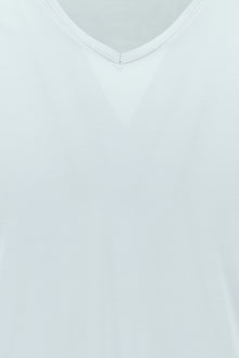 Açık Mavi V Yaka Slim Fit Dar Kesim T-shirt