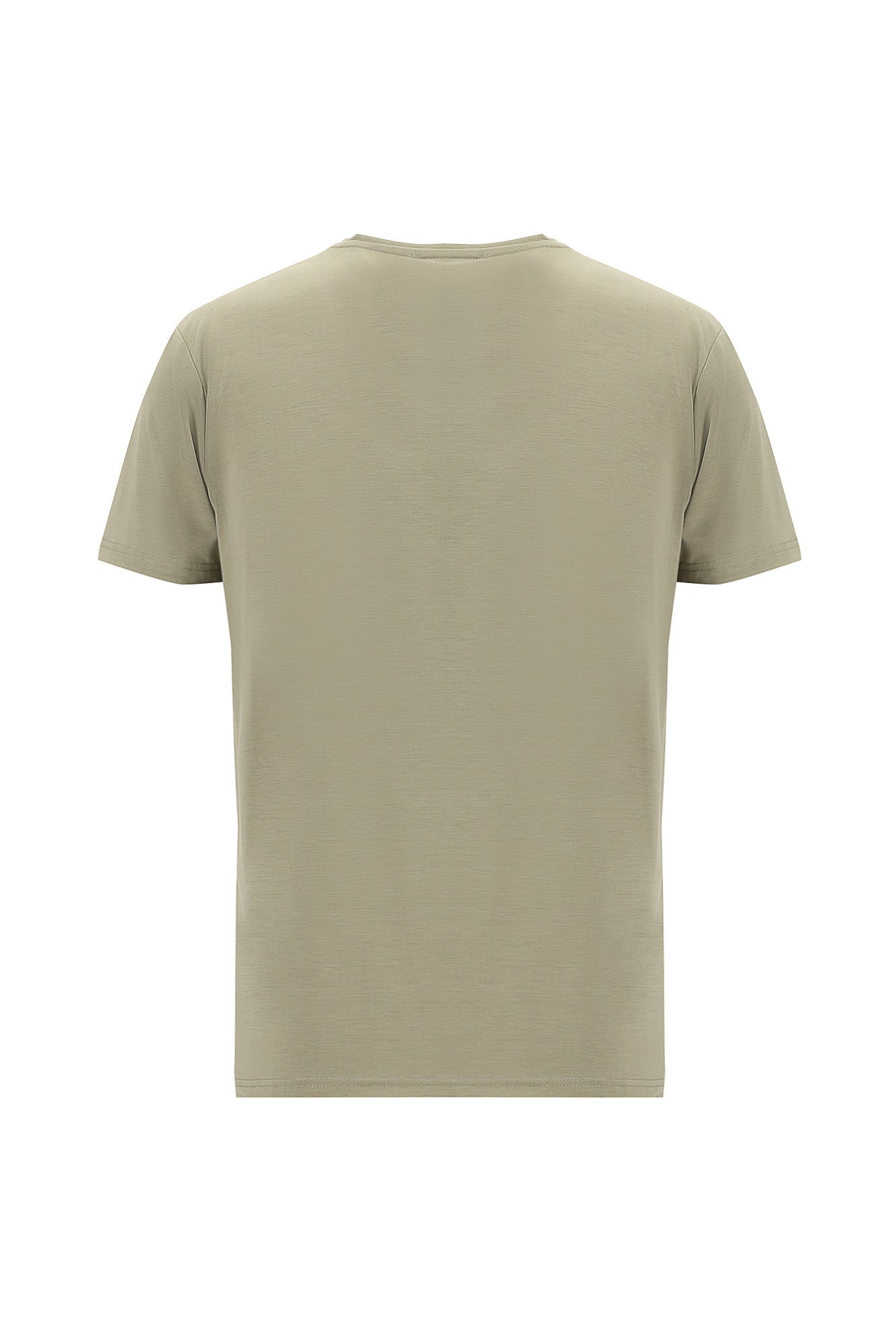 Orta Vizon V Yaka Slim Fit Dar Kesim T-shirt