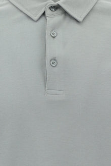 Bulut Gri Polo Yaka Regular Fit Pamuk T-shirt-Abdullah Ki??l?