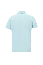 Açık Mavi Polo Yaka Regular Fit Pamuk T-shirt