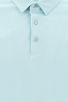 Açık Mavi Polo Yaka Regular Fit Pamuk T-shirt