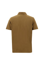 Orta Kahve Polo Yaka Regular Fit Pamuk T-shirt