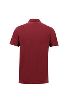 Şarap Bordo Polo Yaka Regular Fit Pamuk T-shirt