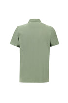 Orman Yeşili Polo Yaka Regular Fit Pamuk T-shirt