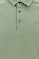 Orman Yeşili Polo Yaka Regular Fit Pamuk T-shirt