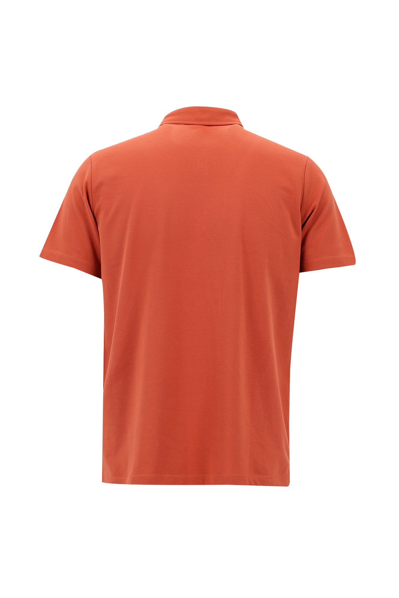Kırmızı Polo Yaka Regular Fit Pamuk T-shirt