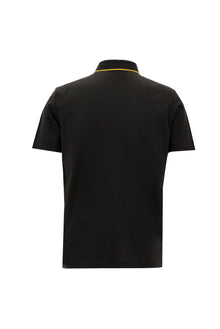 Toprak Polo Yaka Regular Fit Nakışlı Merserize Pamuk T-shirt