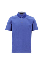 Orta Mor Polo Yaka Regular Fit Nak??l? Merserize Pamuk T-shirt-Abdullah Ki??l?