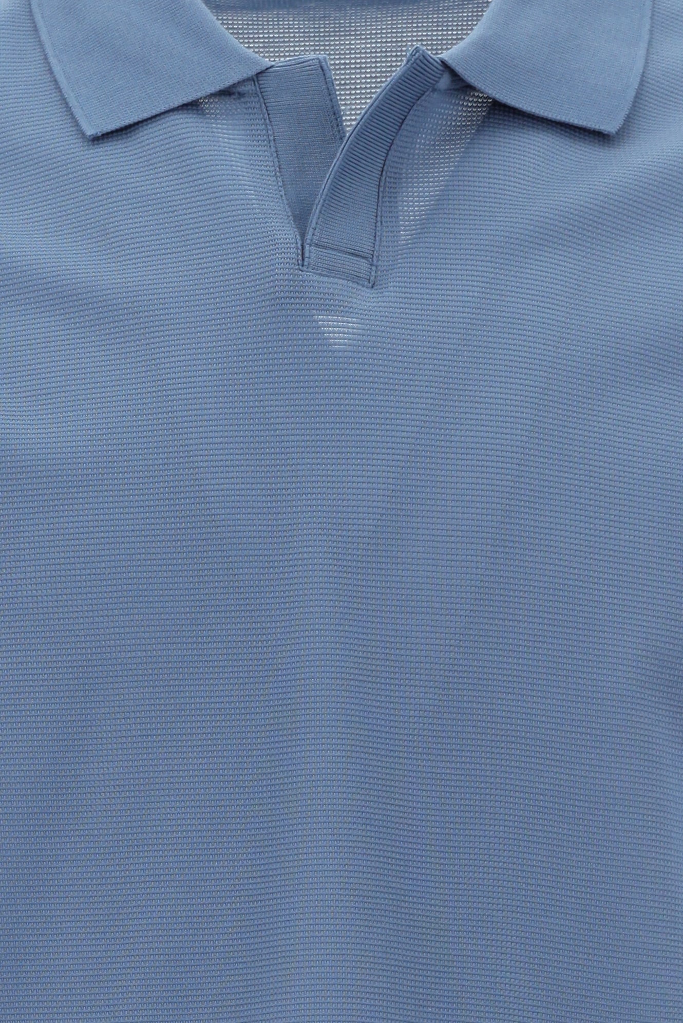 Mavi Polo Yaka Regular Fit Merserize Pamuk T-shirt