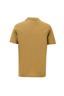 Taba Polo Yaka Regular Fit Merserize Pamuk T-shirt