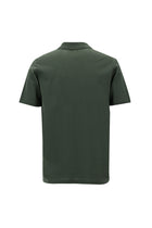 Orta Haki Polo Yaka Regular Fit Merserize Pamuk T-shirt