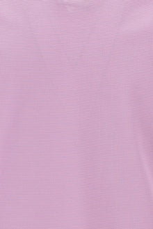 Lila Polo Yaka Regular Fit Merserize Pamuk T-shirt