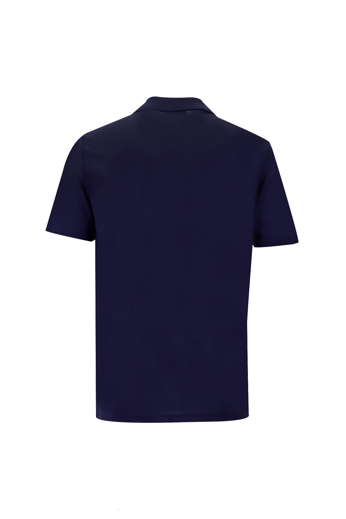 Patlıcan Moru Polo Yaka Regular Fit Merserize Pamuk T-shirt
