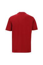 Koyu Kırmızı Polo Yaka Regular Fit Merserize Pamuk T-shirt