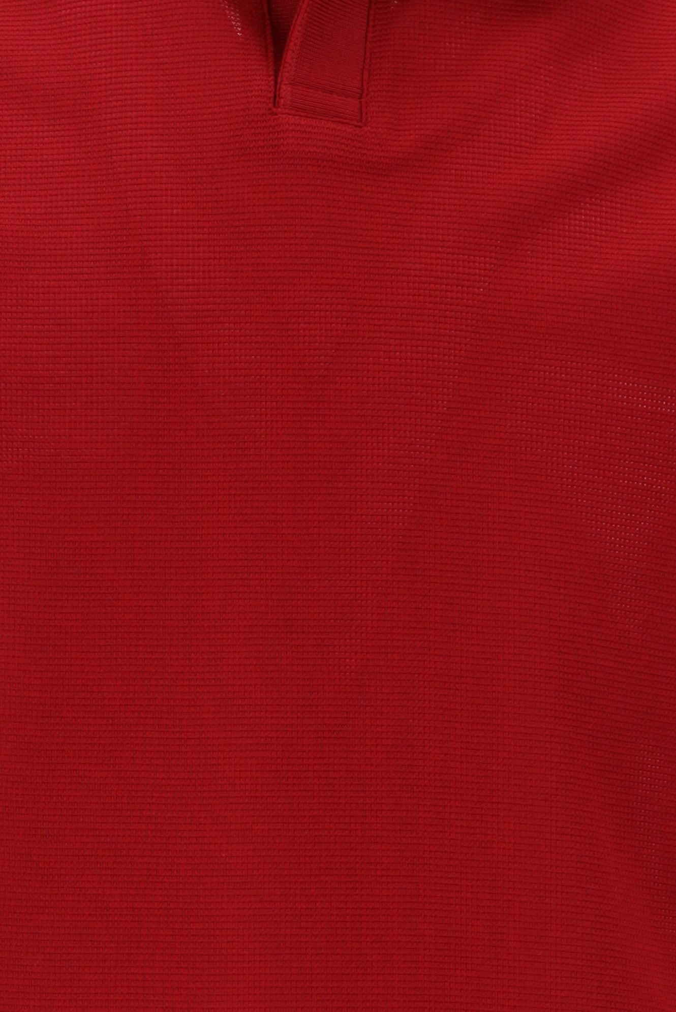 Koyu Kırmızı Polo Yaka Regular Fit Merserize Pamuk T-shirt