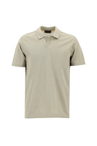Açık Vizon Polo Yaka Regular Fit Merserize Pamuk T-shirt