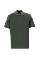 Orta Haki Polo Yaka Regular Fit Merserize Pamuk T-shirt-Abdullah Ki??l?