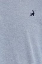 Açık Mavi Regular Fit Desenli Nakışlı Pamuklu Polo Yaka T-shirt