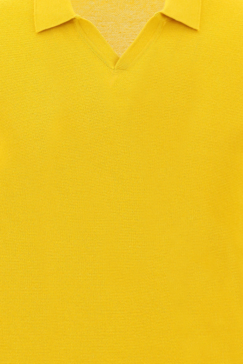Hardal Polo Yaka Regular Fit Pamuklu T-shirt