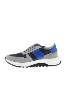 Orta Gri Sneaker Deri Ayakkab?-Abdullah Ki??l?