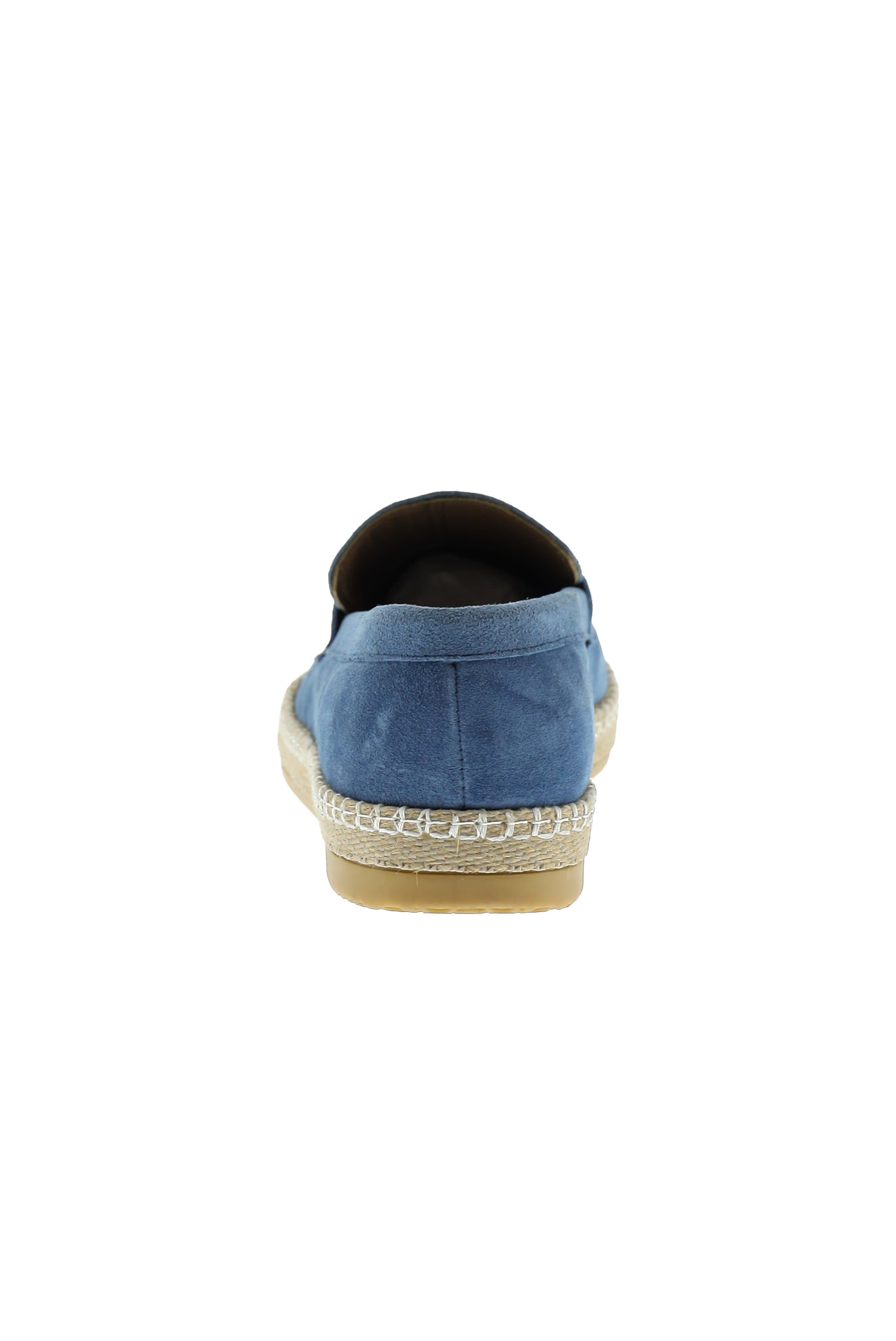 Mint Ye?ili Süet Casual Loafer Deri Espadril Ayakkab?-Abdullah Ki??l?