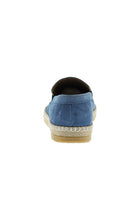 Mint Ye?ili Süet Casual Loafer Deri Espadril Ayakkab?-Abdullah Ki??l?