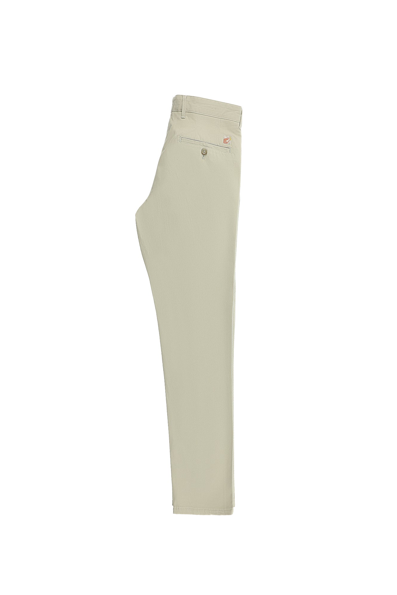 Açık Vizon Relax Fit Rahat Kesim Likralı Kanvas / Chino Pantolon