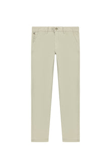 Açık Vizon Relax Fit Rahat Kesim Likralı Kanvas / Chino Pantolon