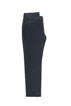 Koyu Lacivert Relaxed Fit Rahat Kesim Likralı Denim Look Pantolon