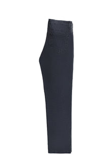 Koyu Lacivert Relaxed Fit Rahat Kesim Likralı Denim Look Pantolon