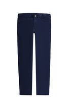 Açık Lacivert Relaxed Fit Rahat Kesim Likralı Kanvas / Chino Pantolon