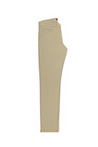 Orta Bej Relaxed Fit Rahat Kesim Likralı Kanvas / Chino Pantolon