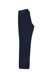 Koyu Lacivert Regular Fit Likralı Kanvas / Chino Pantolon