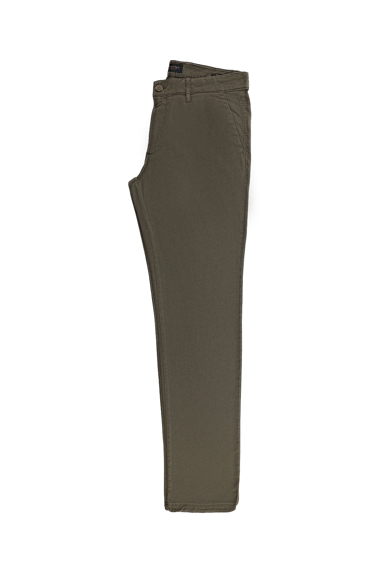 Açık Haki Regular Fit Likralı Kanvas / Chino Pantolon