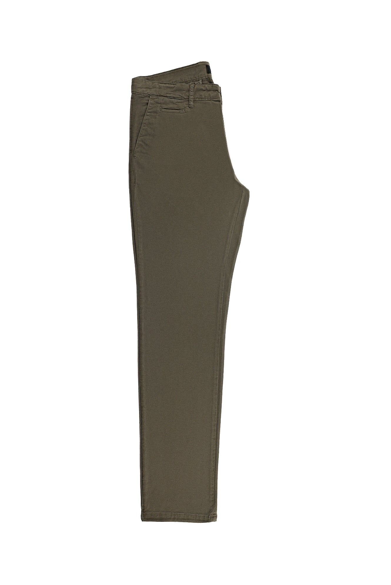 Açık Haki Regular Fit Likralı Kanvas / Chino Pantolon