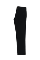 Siyah Slim Fit Dar Kesim Likralı Kanvas / Chino Pantolon
