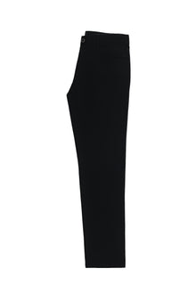 Siyah Slim Fit Dar Kesim Likralı Kanvas / Chino Pantolon